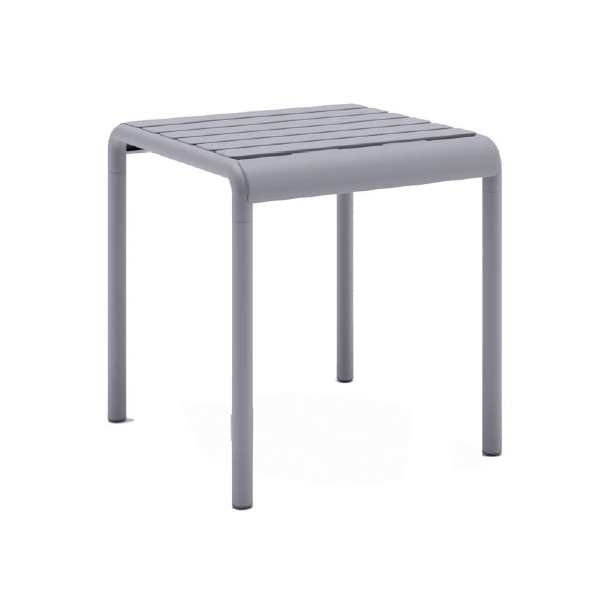 ΤΡΑΠΕΖΑΚΙ ΚΗΠΟΥ Fylliana "Zenya" ΑΠΟ ΠΟΛΥΠΡΟΠΥΛΕΝΙΟ (PP) ΣΚΟΥΡΟ ΓΚΡΙ ΧΡΩΜΑ 46x46x48εκ