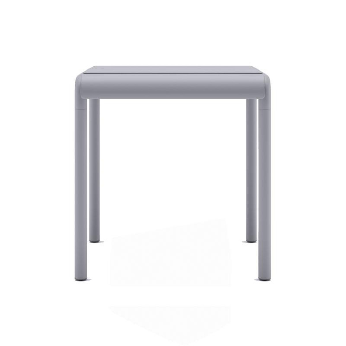 ΤΡΑΠΕΖΑΚΙ ΚΗΠΟΥ Fylliana "Zenya" ΑΠΟ ΠΟΛΥΠΡΟΠΥΛΕΝΙΟ (PP) ΣΚΟΥΡΟ ΓΚΡΙ ΧΡΩΜΑ 46x46x48εκ