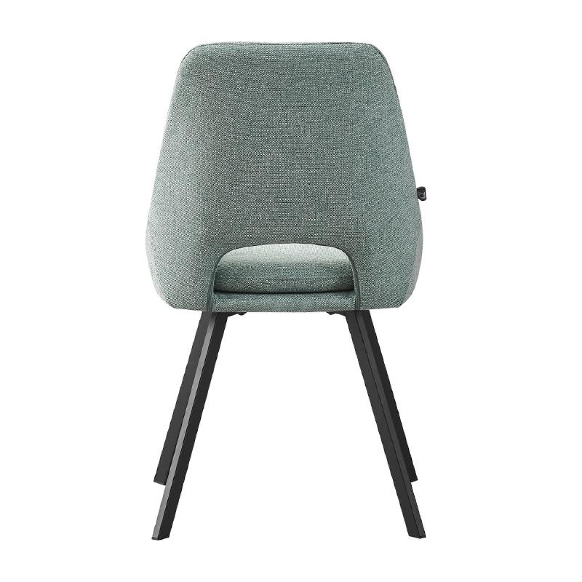 ΚΑΡΕΚΛΑ ΤΡΑΠΕΖΑΡΙΑΣ Fylliana 5174 ΜΕ ΜΕΤΑΛΛΙΚΑ ΠΟΔΙΑ ΚΑΙ MINT ΧΡΩΜΑ ΥΦΑΣΜΑΤΟΣ 56x48x85εκ