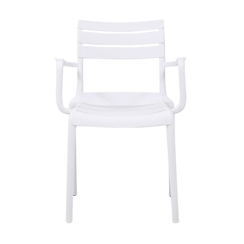 ΚΑΡΕΚΛΑ ΚΗΠΟΥ Fylliana Margaret ΛΕΥΚΟ ΧΡΩΜΑ 57x56x83εκ