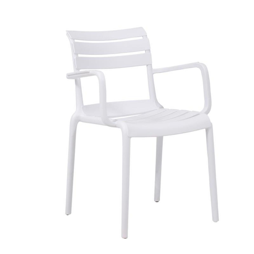 ΚΑΡΕΚΛΑ ΚΗΠΟΥ Fylliana Margaret ΛΕΥΚΟ ΧΡΩΜΑ 57x56x83εκ