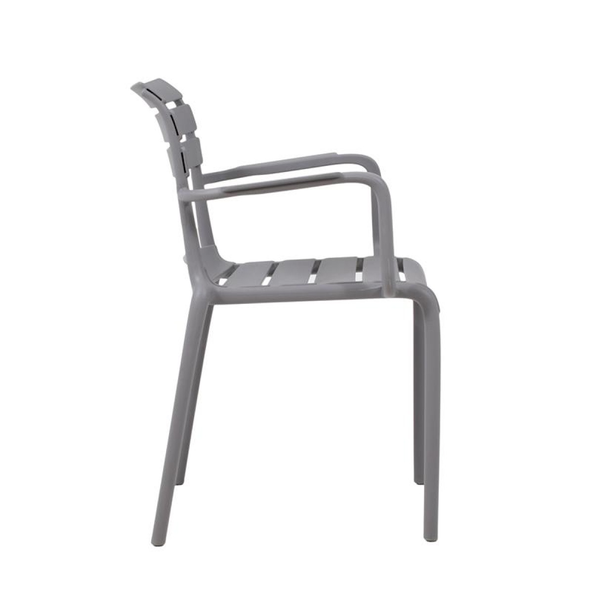 ΚΑΡΕΚΛΑ ΚΗΠΟΥ Fylliana Margaret ΓΚΡΙ ΧΡΩΜΑ 57x56x83εκ