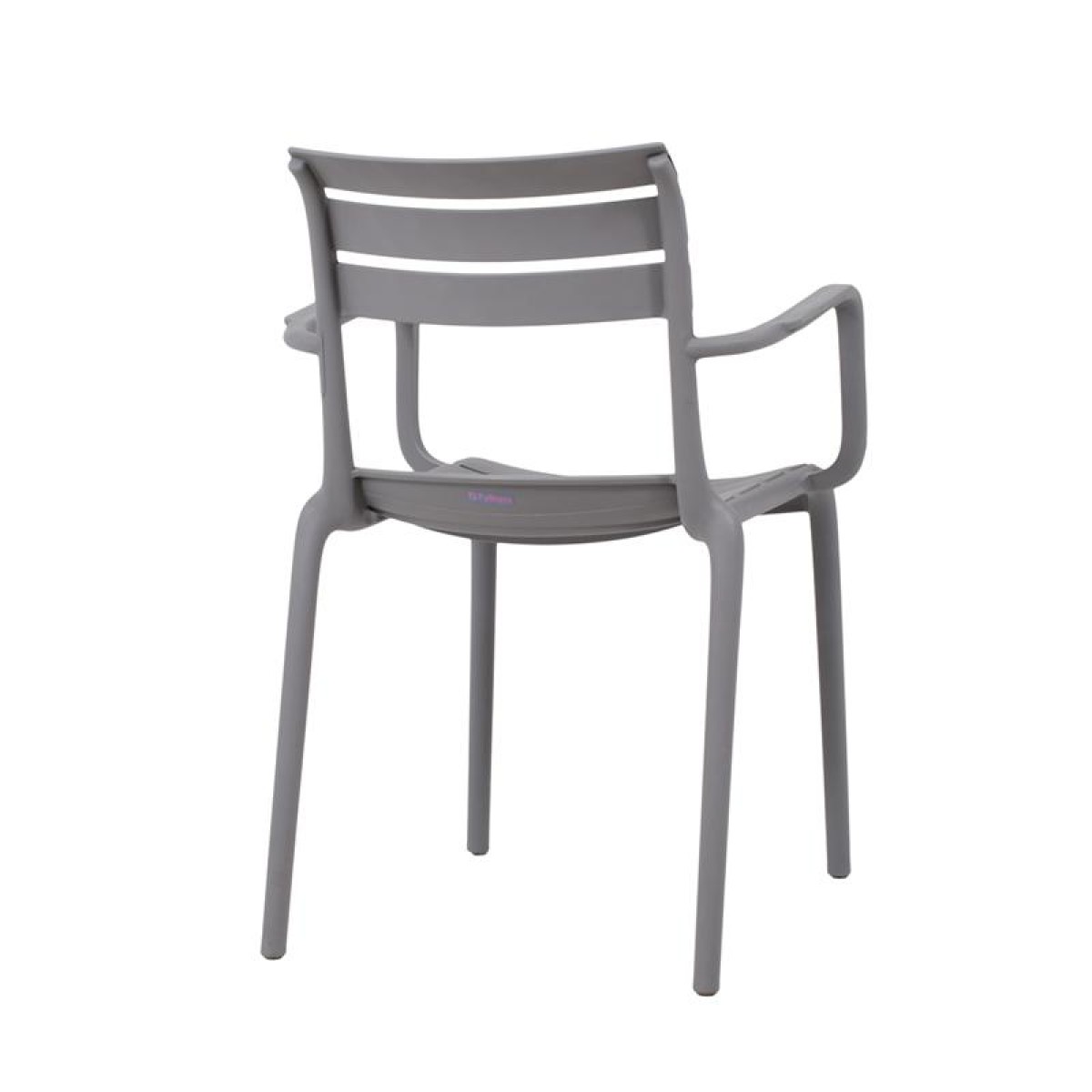 ΚΑΡΕΚΛΑ ΚΗΠΟΥ Fylliana Margaret ΓΚΡΙ ΧΡΩΜΑ 57x56x83εκ