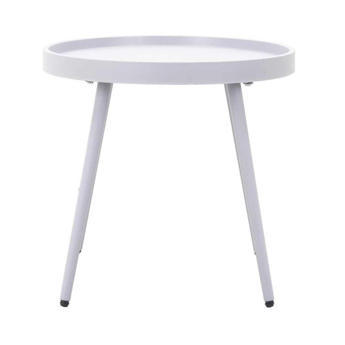 ΤΡΑΠΕΖΑΚΙ ΚΗΠΟΥ Fylliana "Solin" ΑΠΟ ΠΟΛΥΠΡΟΠΥΛΕΝΙΟ (PP) ΛΕΥΚΟ ΧΡΩΜΑ 49x49x46εκ