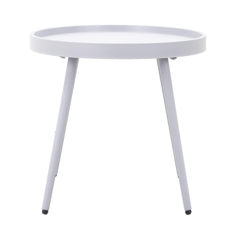 ΤΡΑΠΕΖΑΚΙ ΚΗΠΟΥ Fylliana "Solin" ΑΠΟ ΠΟΛΥΠΡΟΠΥΛΕΝΙΟ (PP) ΛΕΥΚΟ ΧΡΩΜΑ 49x49x46εκ