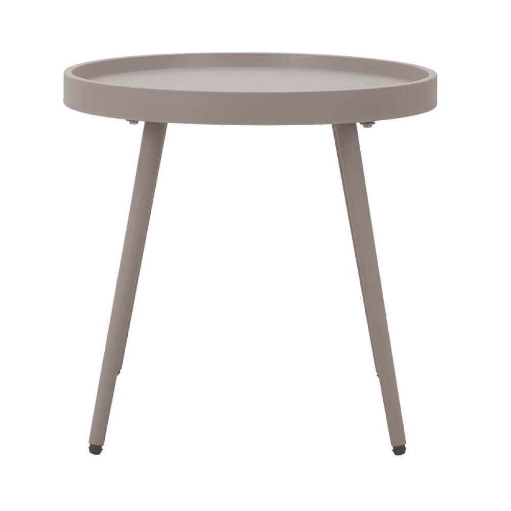 ΤΡΑΠΕΖΑΚΙ ΚΗΠΟΥ Fylliana "Solin" ΑΠΟ ΠΟΛΥΠΡΟΠΥΛΕΝΙΟ (PP) CAPPUCCINO ΧΡΩΜΑ 49x49x46εκ