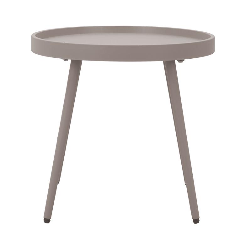 ΤΡΑΠΕΖΑΚΙ ΚΗΠΟΥ Fylliana "Solin" ΑΠΟ ΠΟΛΥΠΡΟΠΥΛΕΝΙΟ (PP) CAPPUCCINO ΧΡΩΜΑ 49x49x46εκ