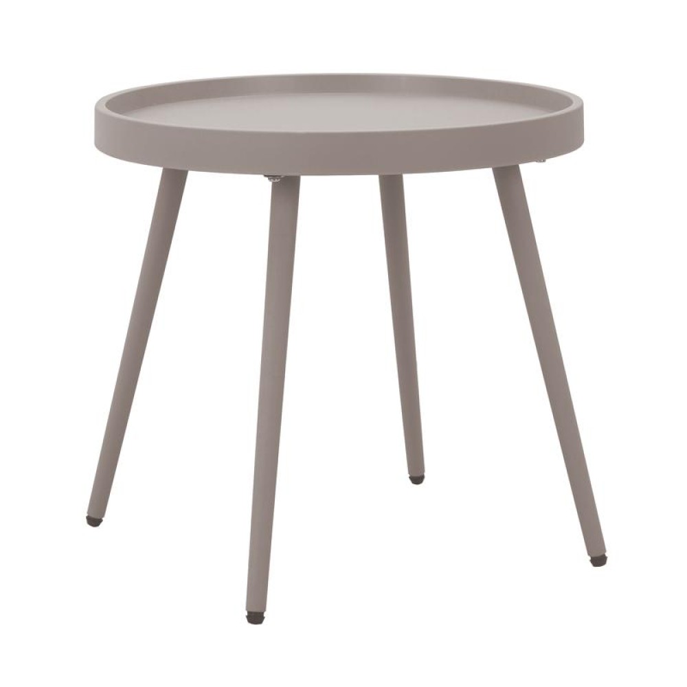 ΤΡΑΠΕΖΑΚΙ ΚΗΠΟΥ Fylliana "Solin" ΑΠΟ ΠΟΛΥΠΡΟΠΥΛΕΝΙΟ (PP) CAPPUCCINO ΧΡΩΜΑ 49x49x46εκ