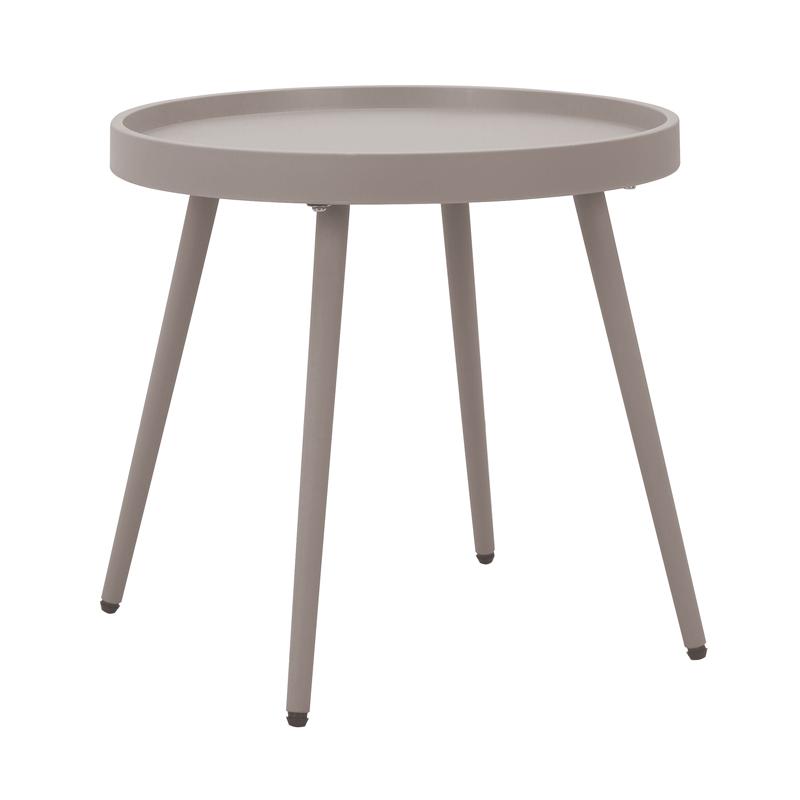 ΤΡΑΠΕΖΑΚΙ ΚΗΠΟΥ Fylliana "Solin" ΑΠΟ ΠΟΛΥΠΡΟΠΥΛΕΝΙΟ (PP) CAPPUCCINO ΧΡΩΜΑ 49x49x46εκ