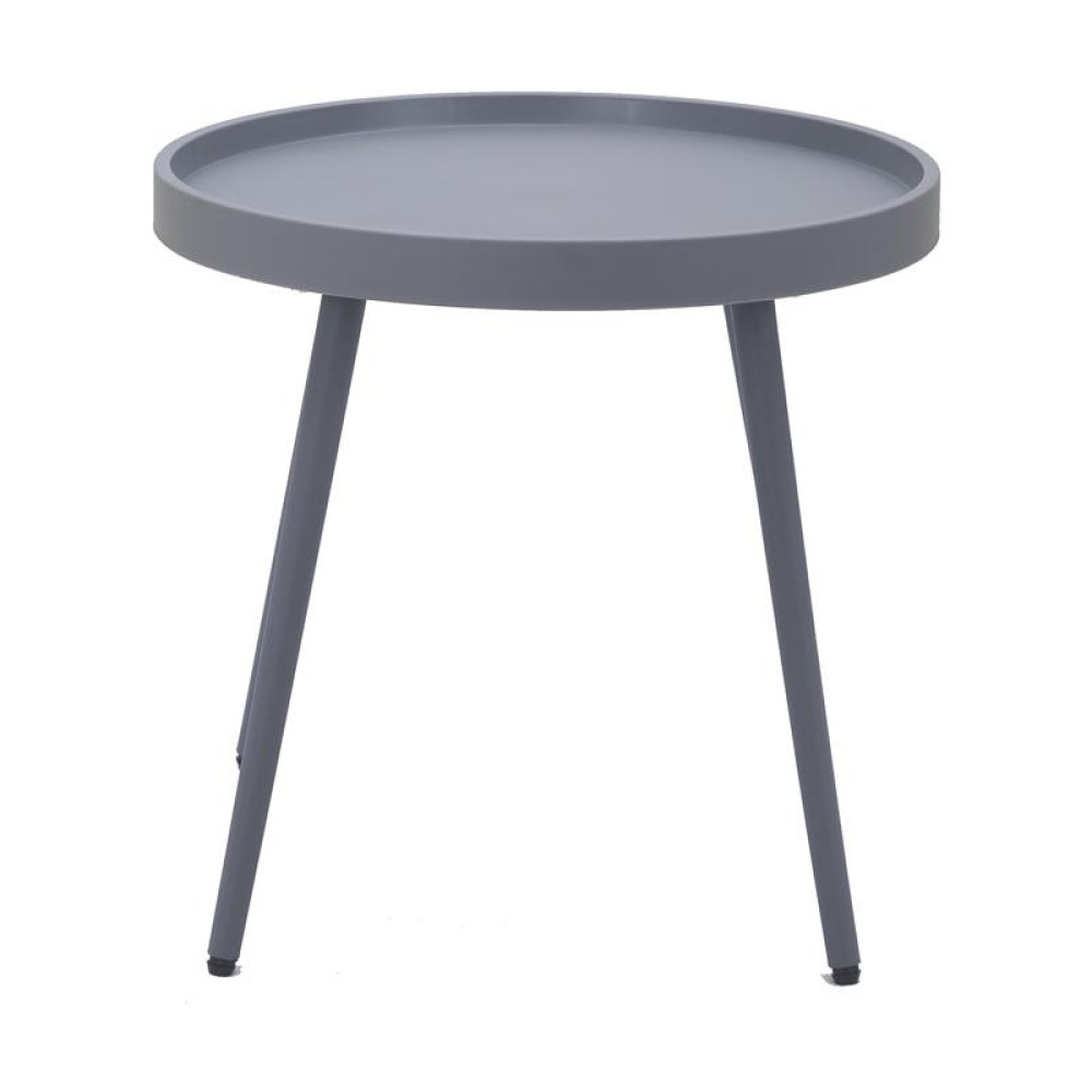 ΤΡΑΠΕΖΑΚΙ ΚΗΠΟΥ Fylliana "Solin" ΑΠΟ ΠΟΛΥΠΡΟΠΥΛΕΝΙΟ (PP) ΓΚΡΙ ΧΡΩΜΑ 49x49x46εκ