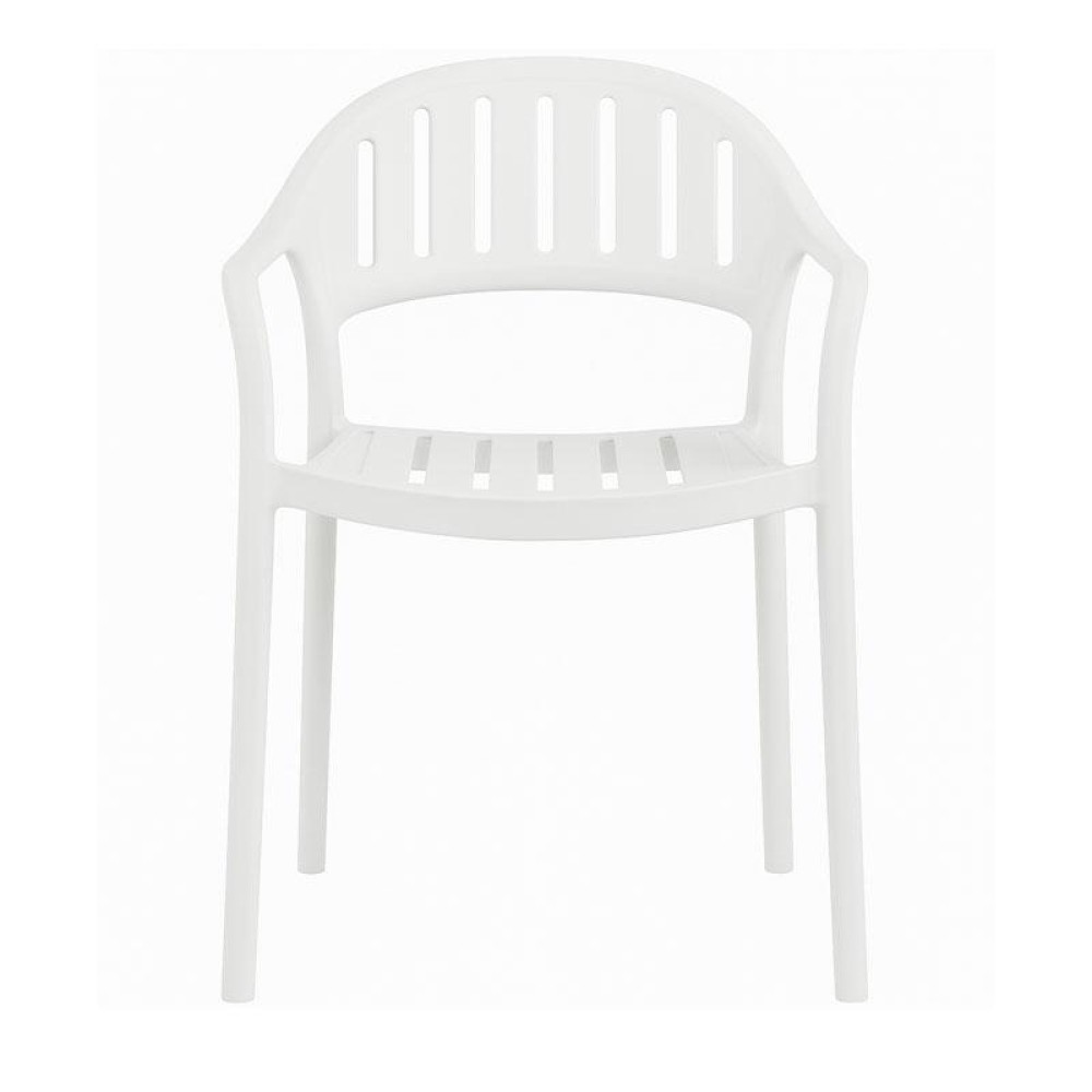 ΚΑΡΕΚΛΑ ΚΗΠΟΥ Fylliana "Calmara" ΑΠΟ ΠΟΛΥΠΡΟΠΥΛΕΝΙΟ (PP) ΛΕΥΚΟ ΧΡΩΜΑ 57x52x81εκ