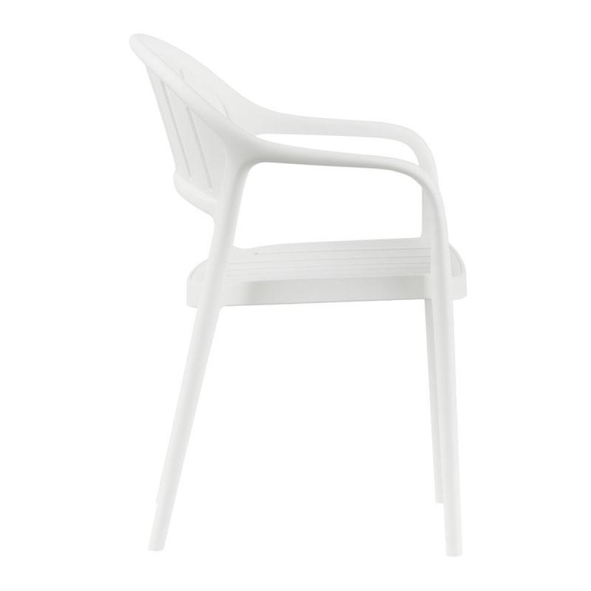 ΚΑΡΕΚΛΑ ΚΗΠΟΥ Fylliana "Calmara" ΑΠΟ ΠΟΛΥΠΡΟΠΥΛΕΝΙΟ (PP) ΛΕΥΚΟ ΧΡΩΜΑ 57x52x81εκ