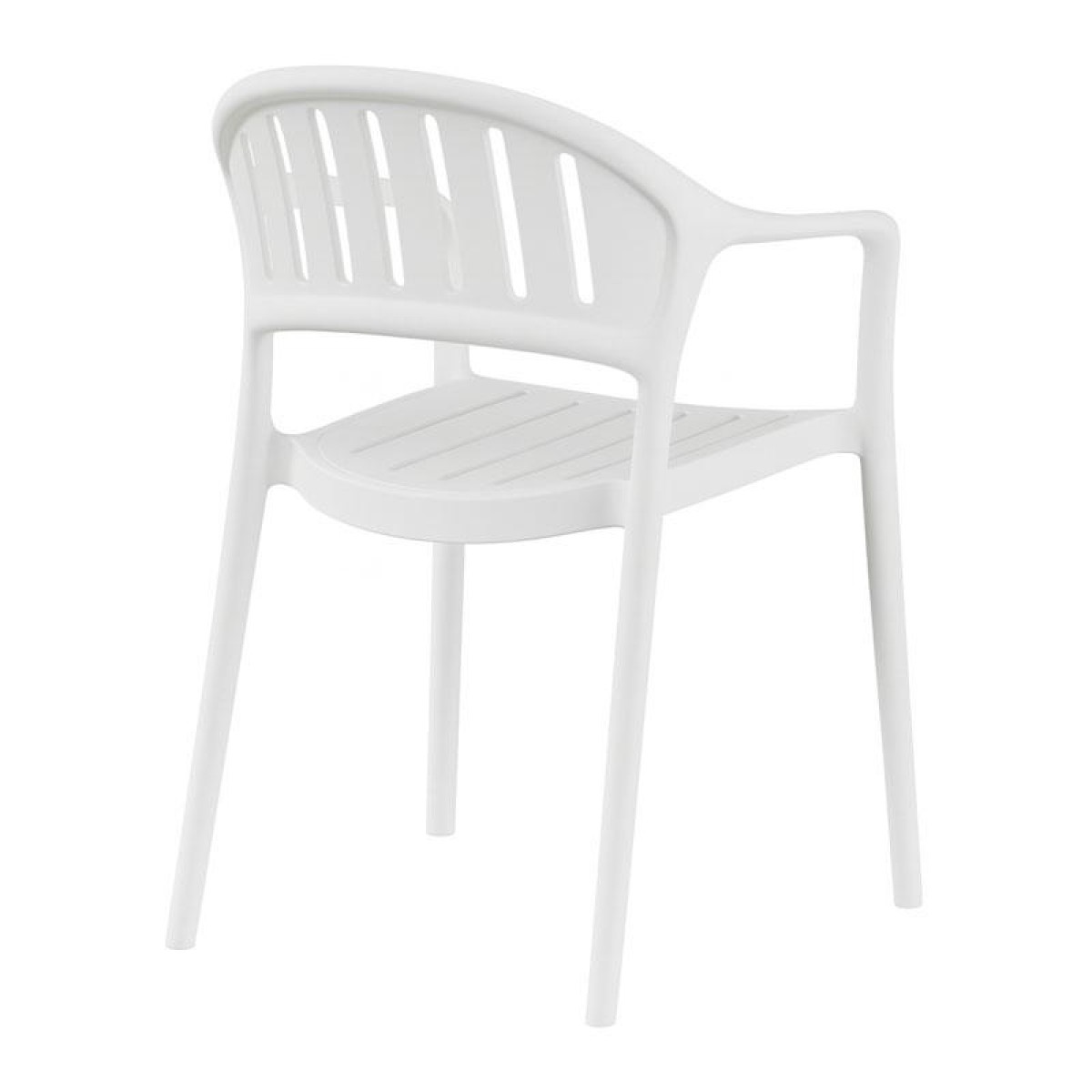 ΚΑΡΕΚΛΑ ΚΗΠΟΥ Fylliana "Calmara" ΑΠΟ ΠΟΛΥΠΡΟΠΥΛΕΝΙΟ (PP) ΛΕΥΚΟ ΧΡΩΜΑ 57x52x81εκ