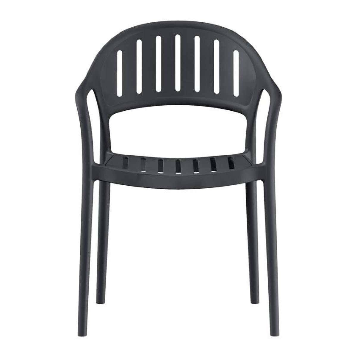 ΚΑΡΕΚΛΑ ΚΗΠΟΥ Fylliana "Calmara" ΑΠΟ ΠΟΛΥΠΡΟΠΥΛΕΝΙΟ (PP) ΜΑΥΡΟ ΧΡΩΜΑ 57x52x81εκ