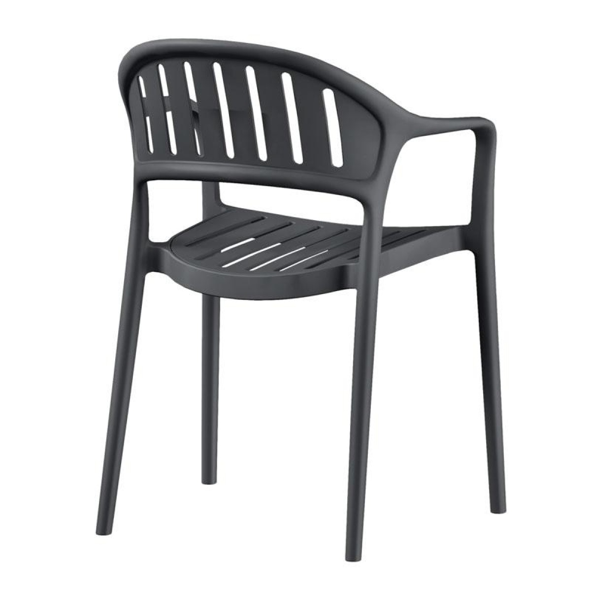 ΚΑΡΕΚΛΑ ΚΗΠΟΥ Fylliana "Calmara" ΑΠΟ ΠΟΛΥΠΡΟΠΥΛΕΝΙΟ (PP) ΜΑΥΡΟ ΧΡΩΜΑ 57x52x81εκ