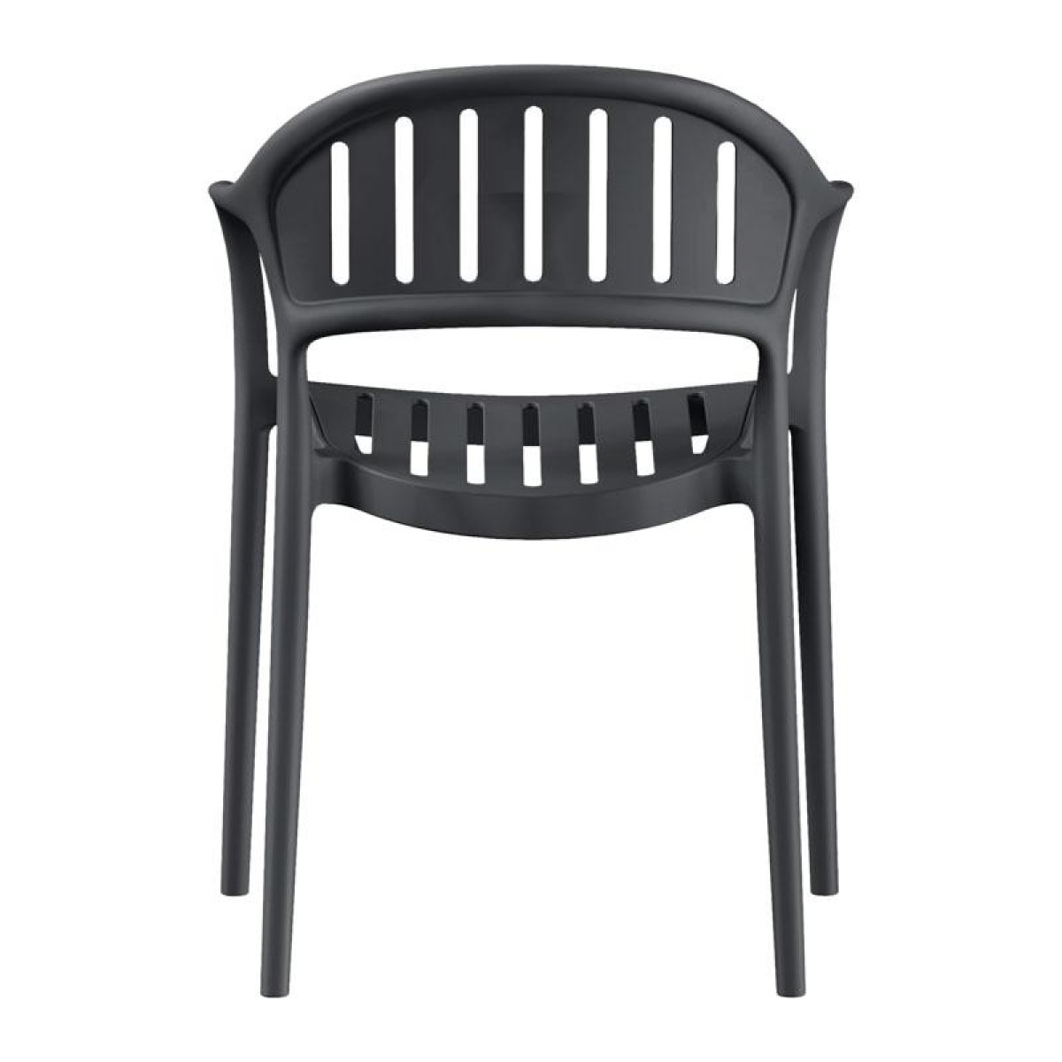 ΚΑΡΕΚΛΑ ΚΗΠΟΥ Fylliana "Calmara" ΑΠΟ ΠΟΛΥΠΡΟΠΥΛΕΝΙΟ (PP) ΜΑΥΡΟ ΧΡΩΜΑ 57x52x81εκ