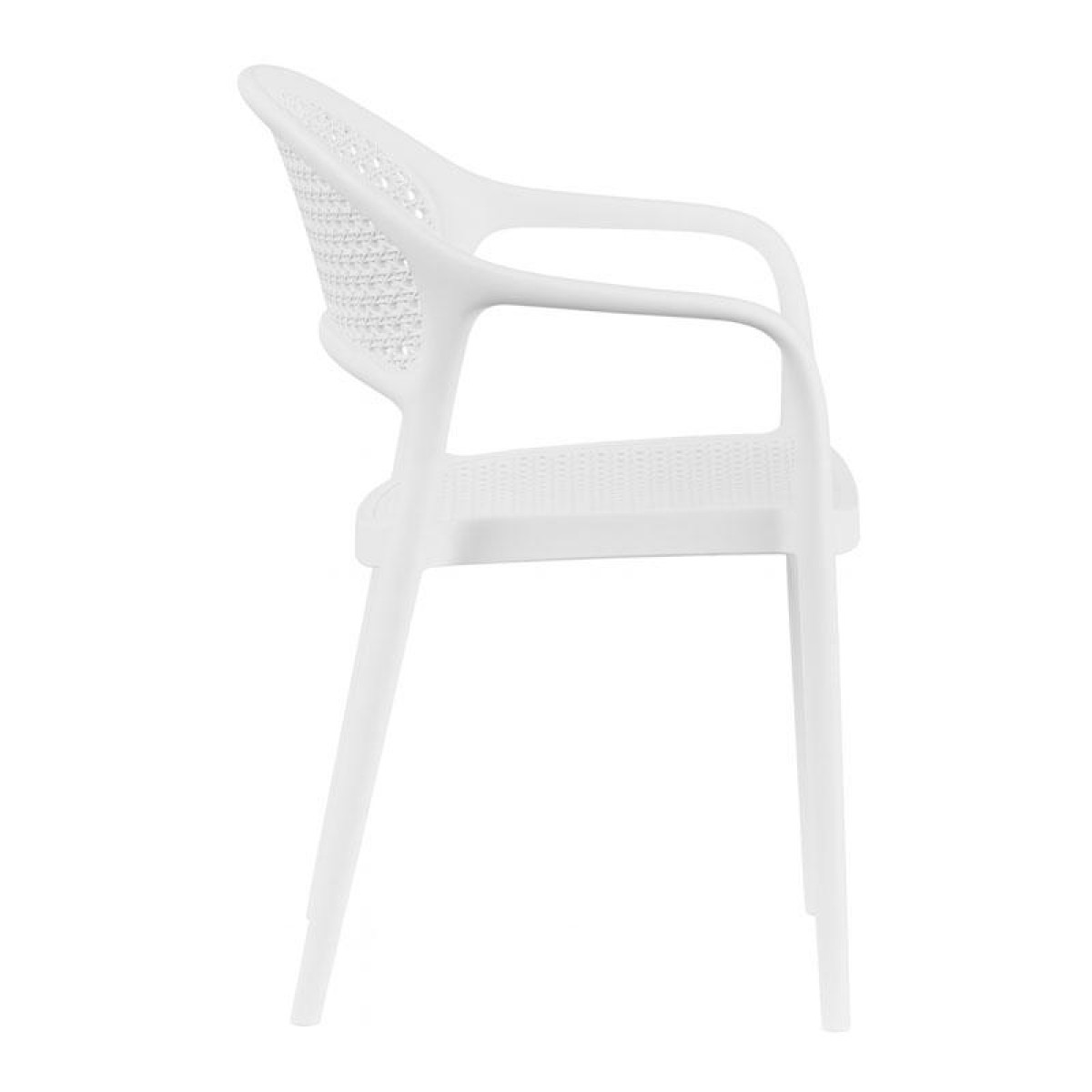 ΚΑΡΕΚΛΑ ΚΗΠΟΥ Fylliana "Nephele" ΑΠΟ ΠΟΛΥΠΡΟΠΥΛΕΝΙΟ (PP) ΛΕΥΚΟ ΧΡΩΜΑ 57x52x81εκ