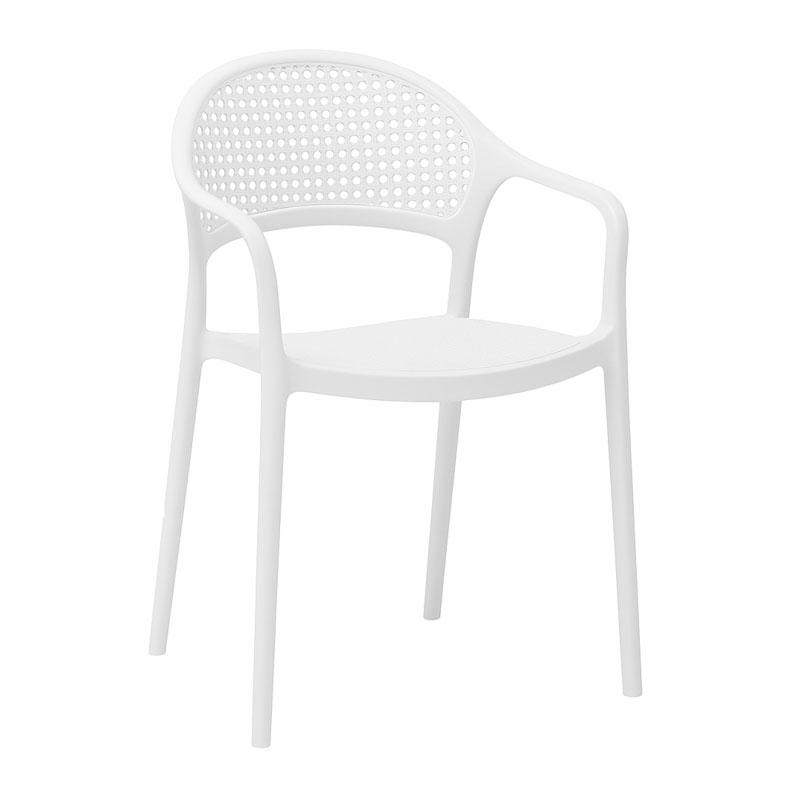 ΚΑΡΕΚΛΑ ΚΗΠΟΥ Fylliana "Nephele" ΑΠΟ ΠΟΛΥΠΡΟΠΥΛΕΝΙΟ (PP) ΛΕΥΚΟ ΧΡΩΜΑ 57x52x81εκ