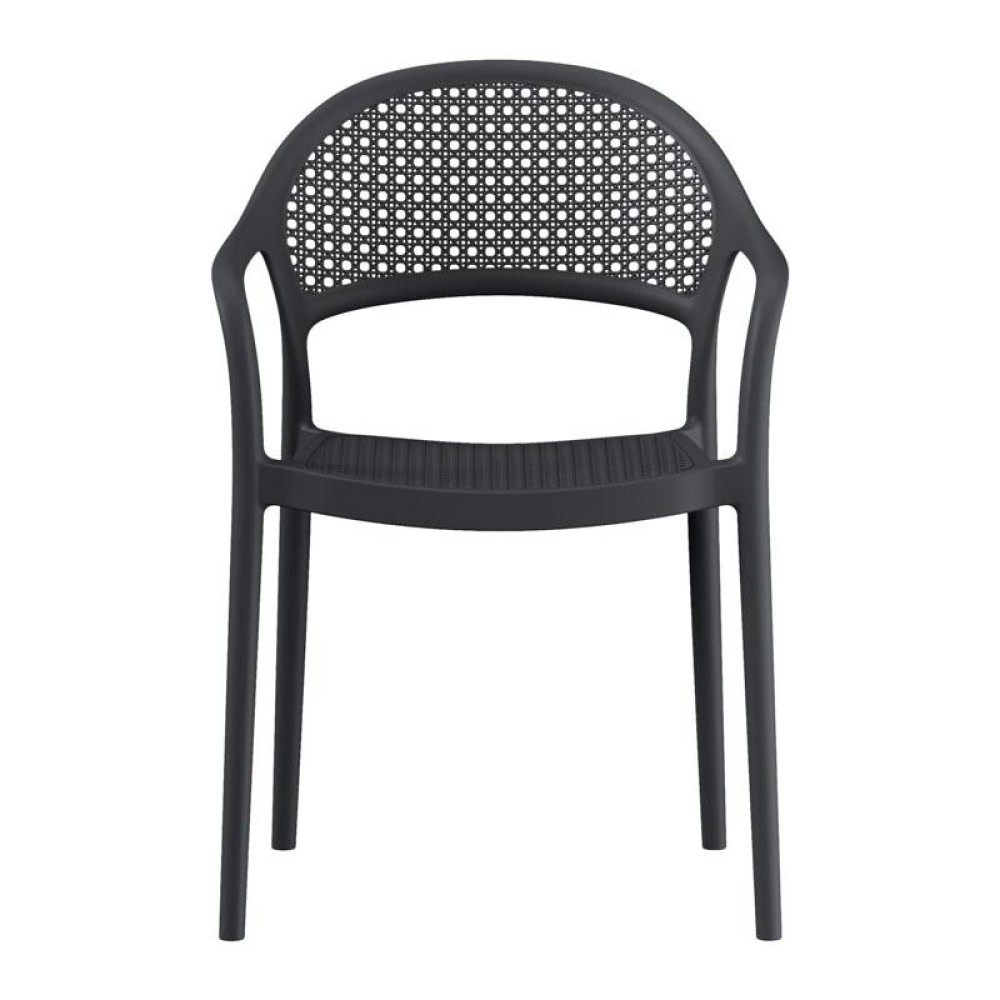 ΚΑΡΕΚΛΑ ΚΗΠΟΥ Fylliana "Nephele" ΑΠΟ ΠΟΛΥΠΡΟΠΥΛΕΝΙΟ (PP) ΜΑΥΡΟ ΧΡΩΜΑ 57x52x81εκ