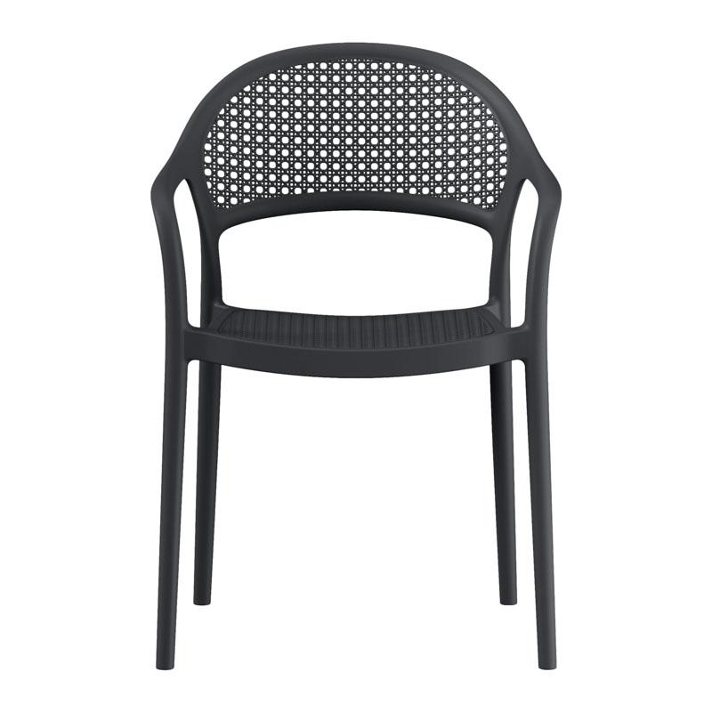 ΚΑΡΕΚΛΑ ΚΗΠΟΥ Fylliana "Nephele" ΑΠΟ ΠΟΛΥΠΡΟΠΥΛΕΝΙΟ (PP) ΜΑΥΡΟ ΧΡΩΜΑ 57x52x81εκ