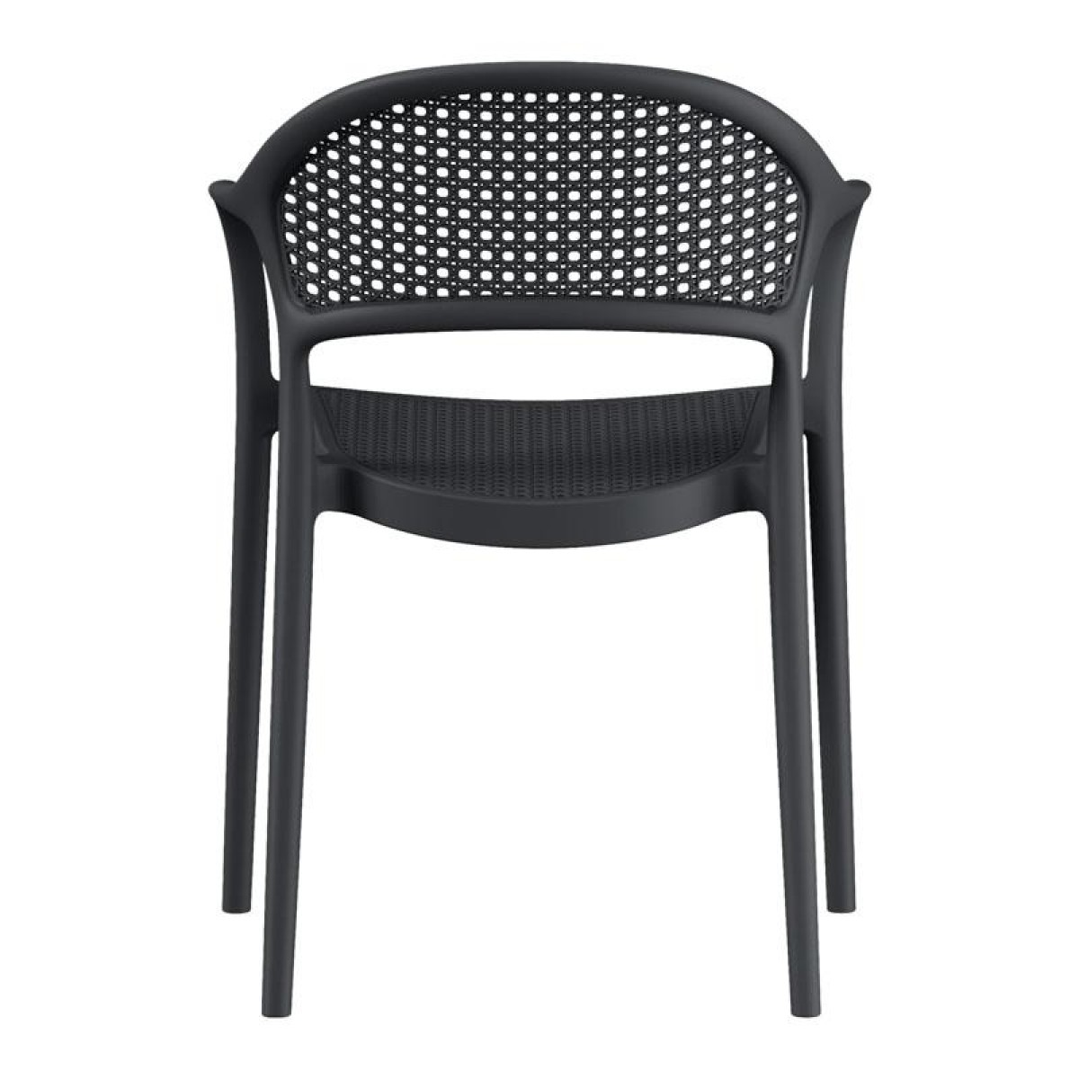 ΚΑΡΕΚΛΑ ΚΗΠΟΥ Fylliana "Nephele" ΑΠΟ ΠΟΛΥΠΡΟΠΥΛΕΝΙΟ (PP) ΜΑΥΡΟ ΧΡΩΜΑ 57x52x81εκ