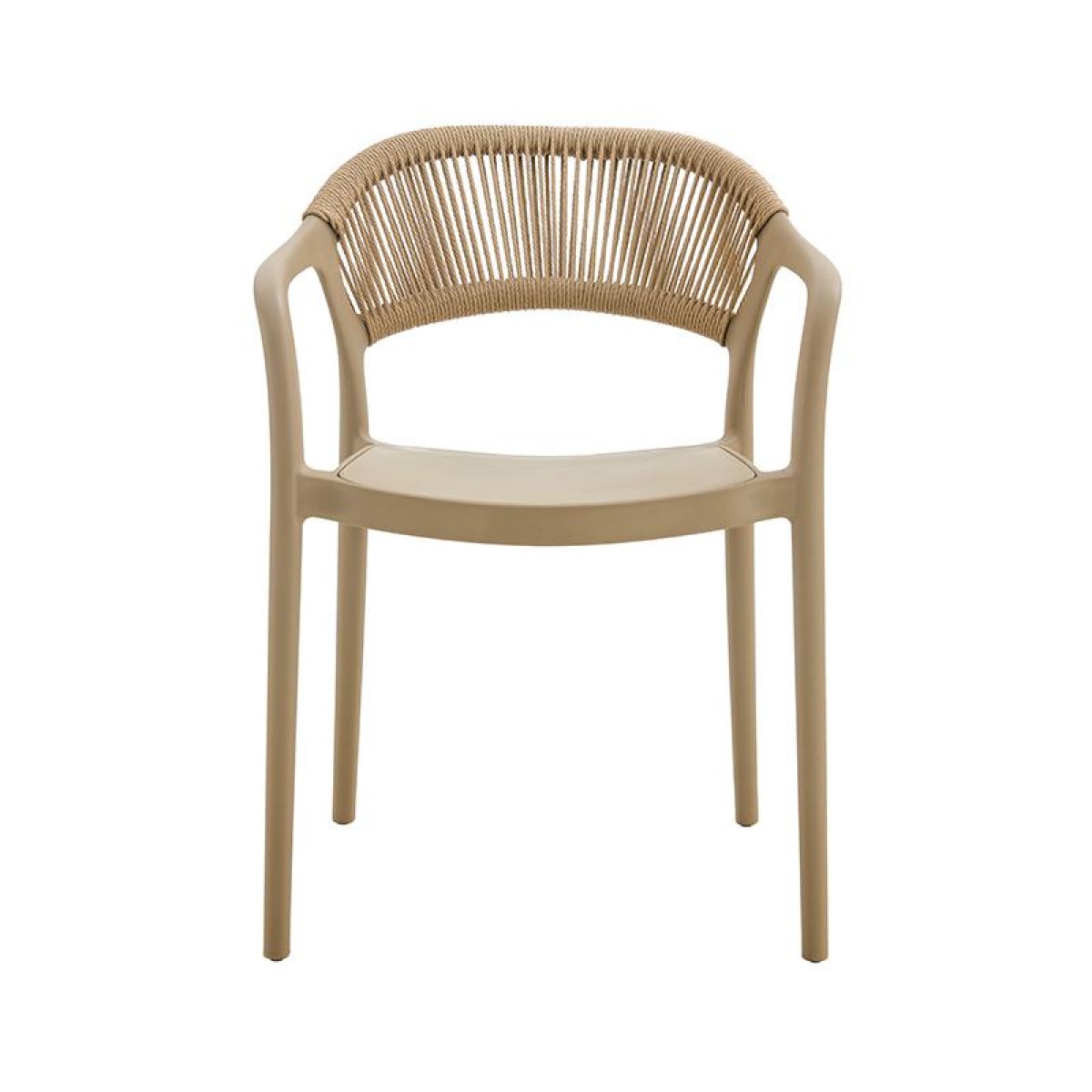 ΚΑΡΕΚΛΑ ΚΗΠΟΥ Fylliana Marion LATTE-ΚΑΦΕ ΧΡΩΜΑ 57x54x81εκ