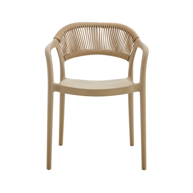 ΚΑΡΕΚΛΑ ΚΗΠΟΥ Fylliana Marion LATTE-ΚΑΦΕ ΧΡΩΜΑ 57x54x81εκ