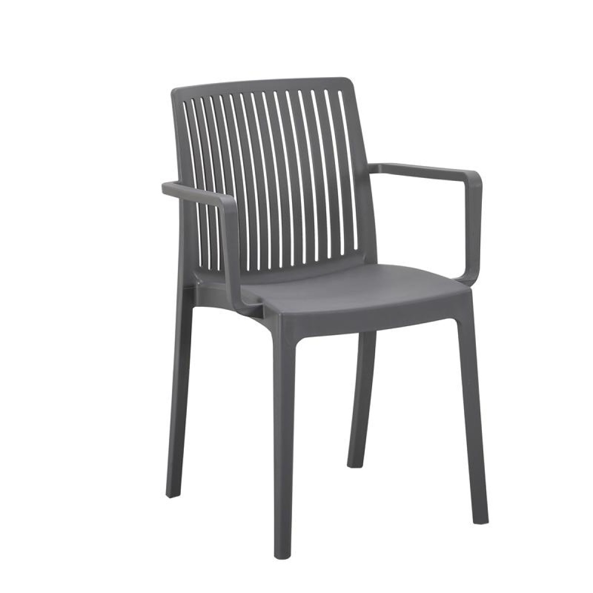 ΚΑΡΕΚΛΑ ΚΗΠΟΥ ΑΠΟ ΠΟΛΥΠΡΟΠΥΛΕΝΙΟ Fylliana "Emma" ΜΕ UV ΠΡΟΣΤΑΣΙΑ ΣΚΟΥΡΟ ΓΚΡΙ ΧΡΩΜΑ 55x56x82εκ