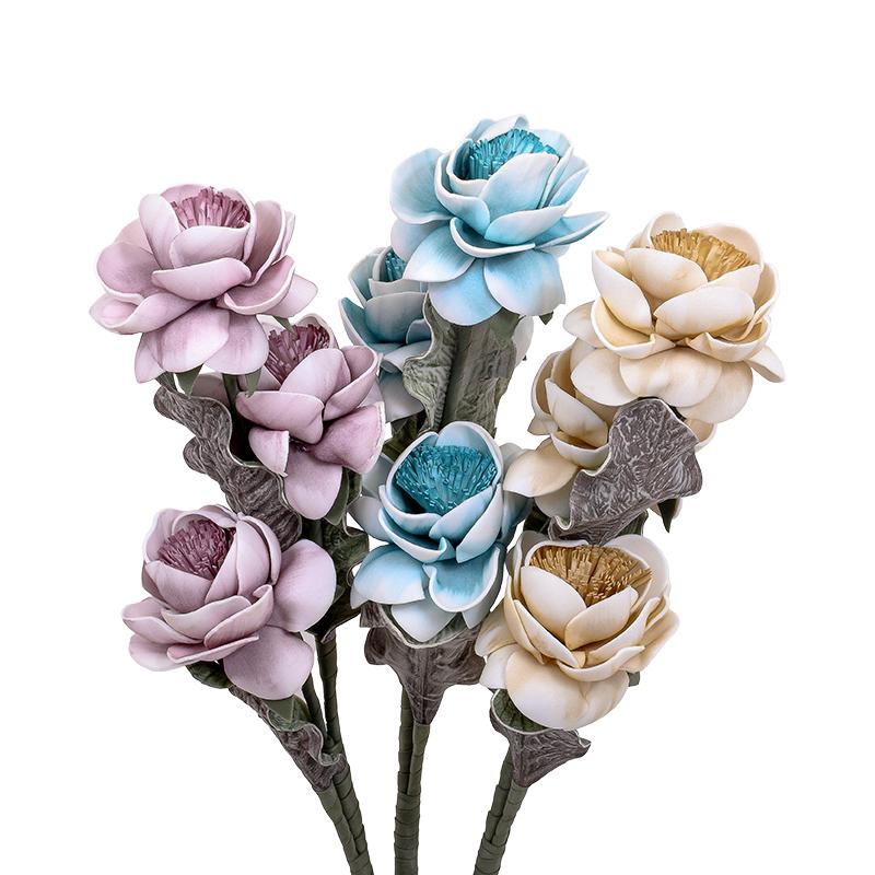 ΛΟΥΛΟΥΔΙ Fylliana FL15970 ΜΩΒ-ΜΠΛΕ-ΚΑΦΕ 90εκ