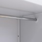ΜΕΤΑΛΛΙΚΗ ΝΤΟΥΛΑΠΑ Fylliana Valja ΛΕΥΚΟ ΧΡΩΜΑ 90*45*190
