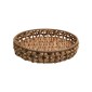 ΣΕΤ 3 ΨΑΘΙΝΟΙ ΔΙΣΚΟΙ Fylliana Boho FL24361 ΦΥΣΙΚΟ ΧΡΩΜΑ 39x39x6εκ & 34x5.5εκ & 30x5.5εκ