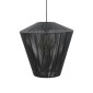 ΜΟΝΟΦΩΤΟ Fylliana Cord ΓΚΡΙ 40x40εκ E27