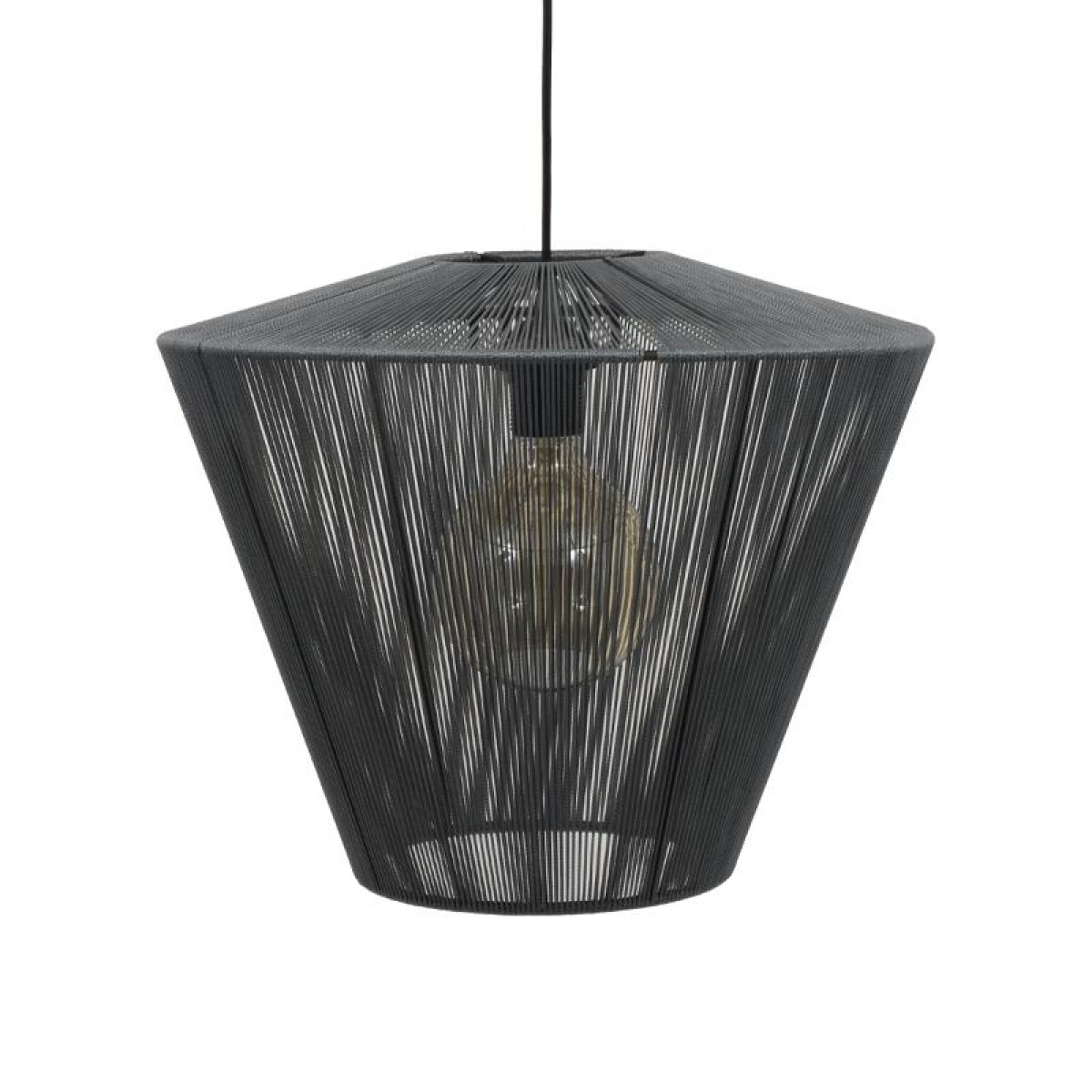 ΜΟΝΟΦΩΤΟ Fylliana Cord ΓΚΡΙ 50x35εκ Ε27