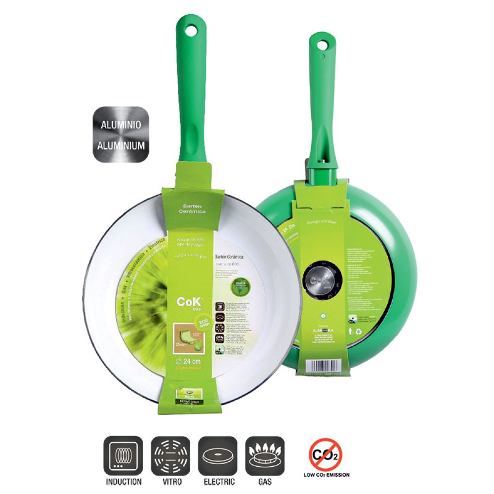 ΤΗΓΑΝΙ NO28 ΓΟΥΟΚ GREEN CERAMIC 3MM sls