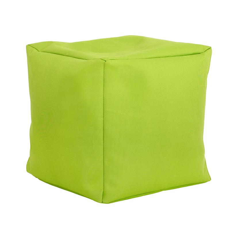 ΤΕΤΡΑΓΩΝΟ ΠΟΥΦ-ΣΚΑΜΠΟ Fylliana Cube ΠΡΑΣΙΝΟ ΧΡΩΜΑ 40x40x40εκ