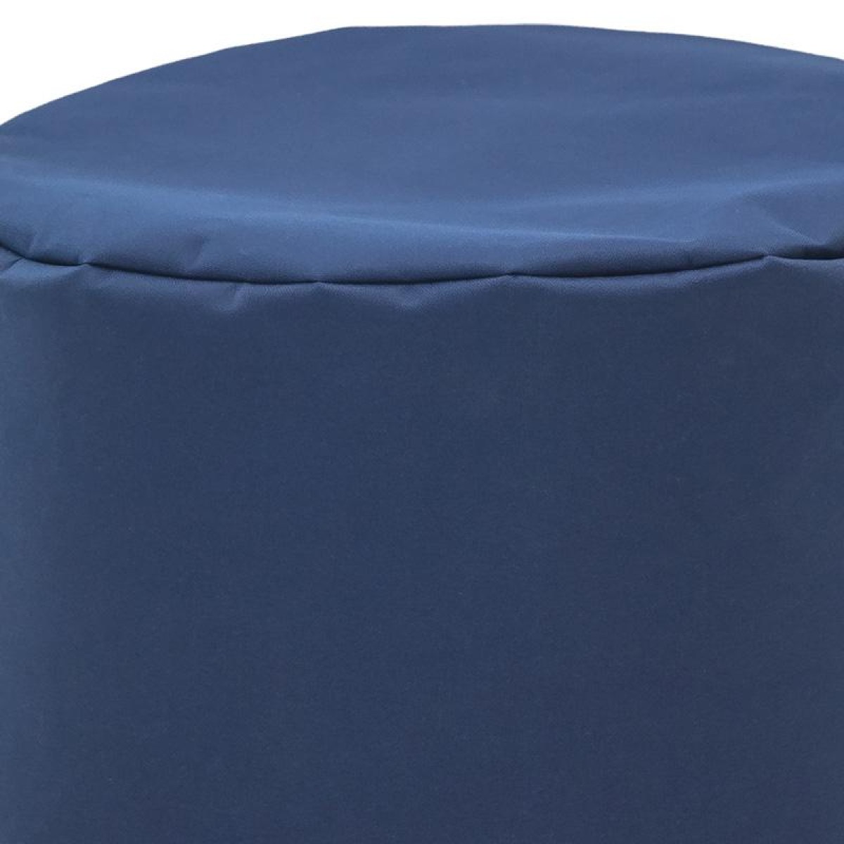 ΣΤΡΟΓΓΥΛΟ ΠΟΥΦ-ΣΚΑΜΠΟ Fylliana Cube ΜΠΛΕ ΧΡΩΜΑ 60x40εκ