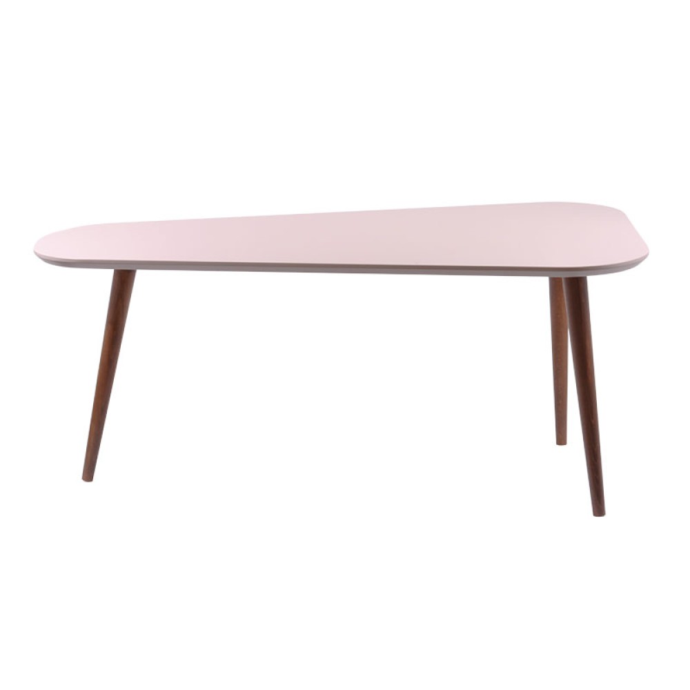 ΤΡΑΠΕΖΑΚΙ ΣΑΛΟΝΙΟΥ Fylliana Atria MACCHIATO ΜΕ Walnut ΠΟΔΙΑ  100x56,5x43εκ