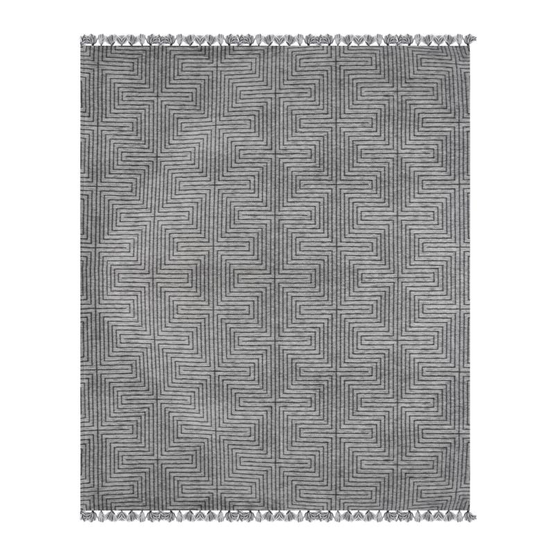 ΧΑΛΙ Fylliana Smother ΓΚΡΙ ΧΡΩΜΑ 120x180εκ sls