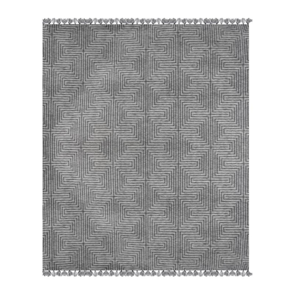 ΧΑΛΙ Fylliana Smother ΓΚΡΙ ΧΡΩΜΑ 160x230εκ sls