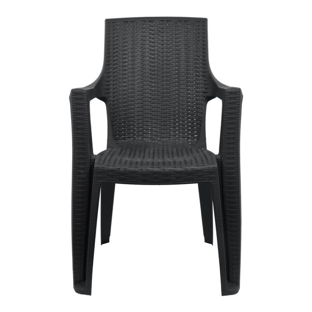 ΚΑΡΕΚΛΑ ΕΞΟΧΗΣ Fylliana Mega ΑΝΘΡΑΚΙ ΧΡΩΜΑ 58x58x90εκ