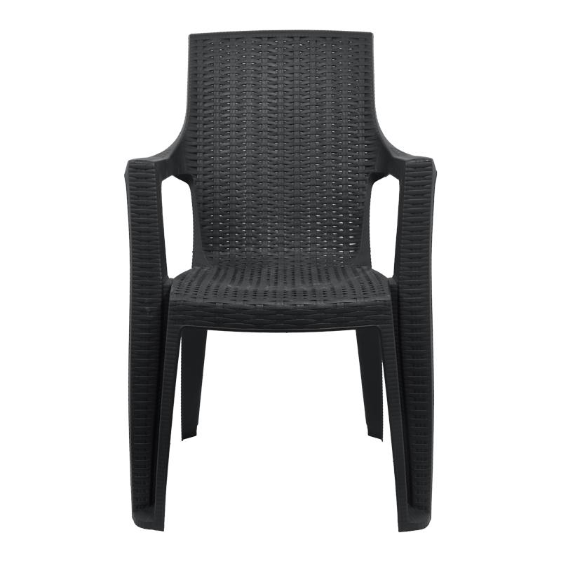 ΚΑΡΕΚΛΑ ΕΞΟΧΗΣ Fylliana Mega ΑΝΘΡΑΚΙ ΧΡΩΜΑ 58x58x90εκ