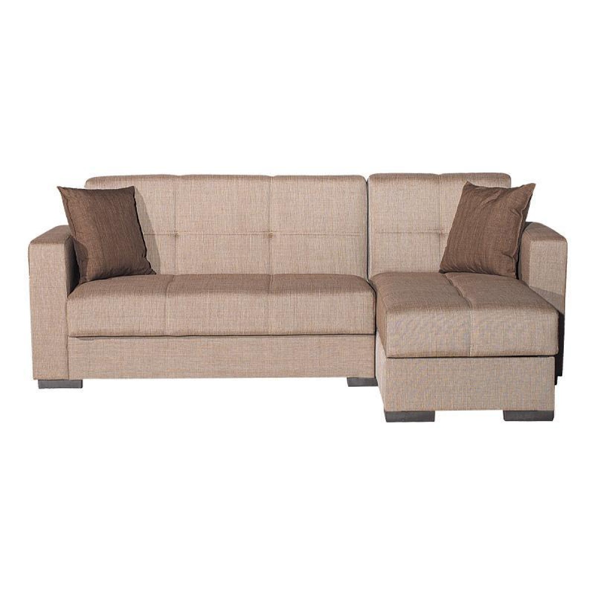 ΓΩΝΙΑΚΟΣ ΚΑΝΑΠΕΣ Fylliana Avignon ΜΠΕΖ-ΑΝ ΚΑΦΕ 212x145x80εκ