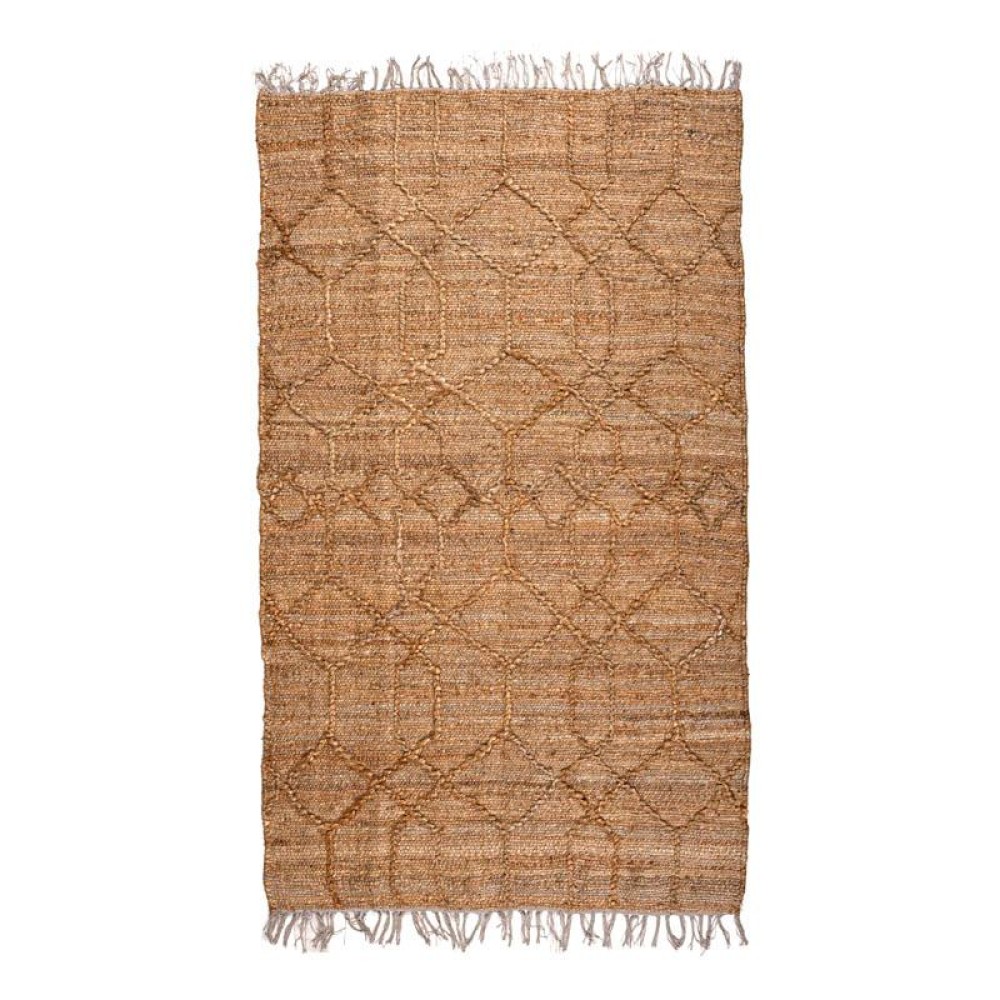 ΧΑΛΙ Fylliana Applique ΜΠΕΖ ΧΡΩΜΑ 120x180εκ
