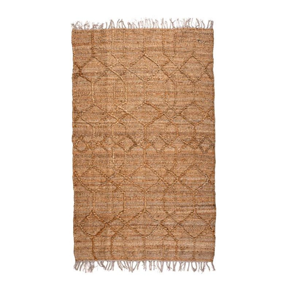 ΧΑΛΙ Fylliana Applique ΜΠΕΖ ΧΡΩΜΑ 140x200εκ