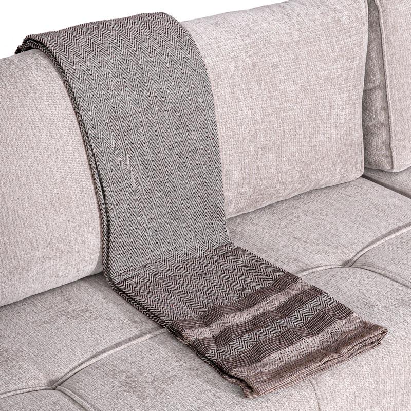 ΡΙΧΤΑΡΙ Fylliana "Orim" ΚΑΦΕ ΧΡΩΜΑ 170x230εκ