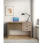 ΓΡΑΦΕΙΟ ΜΕ 3 ΣΥΡΤΑΡΙΑ Fylliana Board SONOMA ΧΡΩΜΑ 115x60x75εκ
