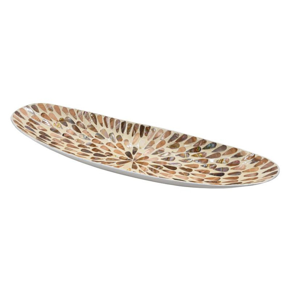ΔΙΑΚΟΣΜΗΤΙΚΟ ΜΠΩΛ BAMBOO-ΚΟΧΥΛΙ TEAR DROP Fylliana FL01 ΜΠΕΖ-ΚΑΦΕ-ΛΕΥΚΟ ΧΡΩΜΑ 54x15x7εκ