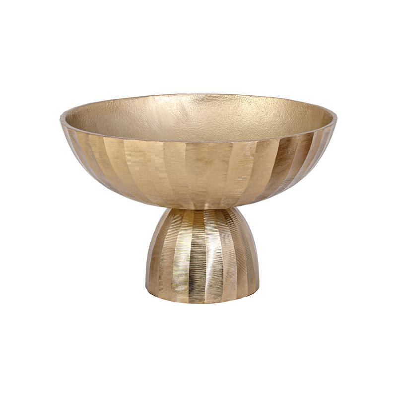 ΜΕΤΑΛΛΙΚΗ ΔΙΑΚΟΣΜΗΤΙΚΗ ΚΟΥΠ Fylliana FL15048 ΧΡΥΣΟ ΧΡΩΜΑ 21x12εκ