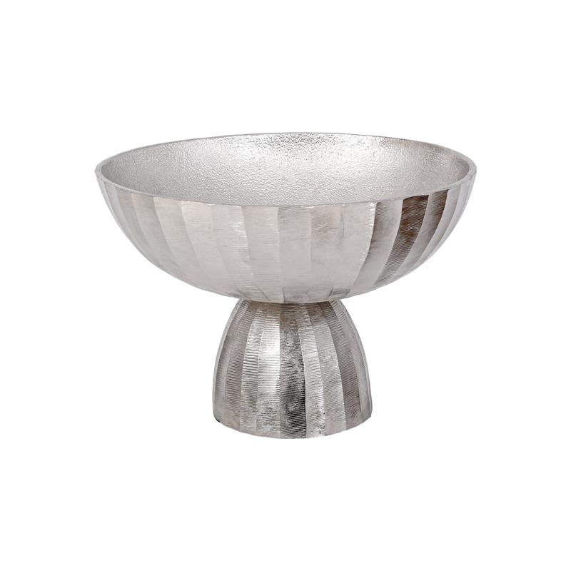 ΜΕΤΑΛΛΙΚΗ ΔΙΑΚΟΣΜΗΤΙΚΗ ΚΟΥΠ Fylliana FL15048 ΝΙΚΕΛ ΧΡΩΜΑ 21x12εκ