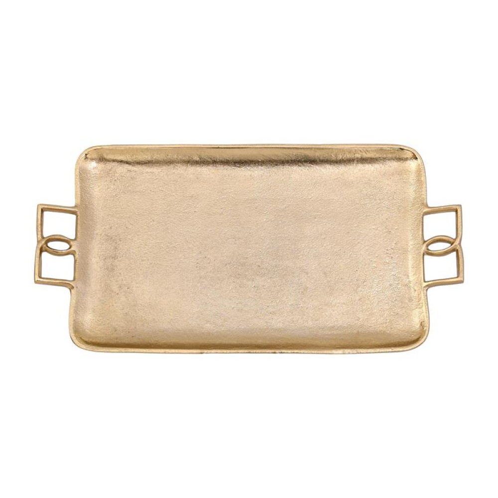 ΜΕΤΑΛΛΙΚΟΣ ΔΙΣΚΟΣ Fylliana FL14728 ΧΡΥΣΟ ΧΡΩΜΑ 41x21x4εκ